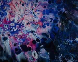 Превью обои краска, жидкость, fluid art, разводы, пятна, круги