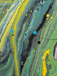 Превью обои краска, жидкость, fluid art, разводы, волна, брызги