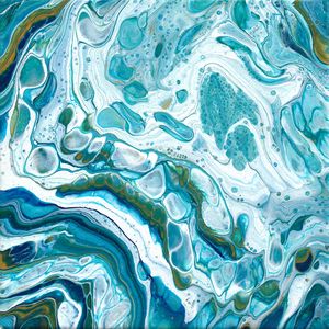 Превью обои краска, жидкость, fluid art, разводы, волна, пятна