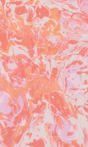Превью обои краска, жидкость, fluid art, разводы, блеклый, розовый