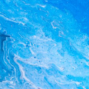 Превью обои краска, жидкость, fluid art, разводы, блеклый, синий