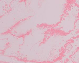 Превью обои краска, жидкость, пятна, разводы, fluid art, розовый