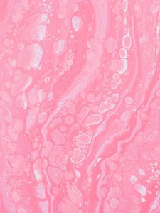 Превью обои краска, жидкость, пятна, fluid art, разводы, розовый