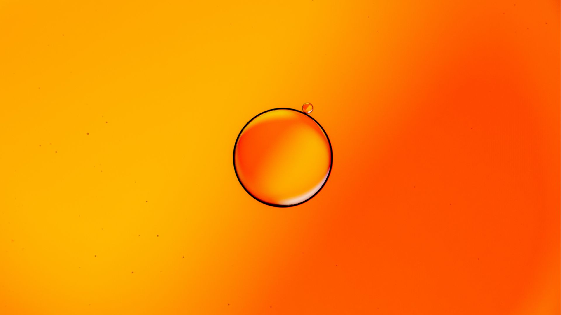 Оранжевые пузыри
