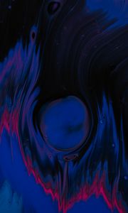 Превью обои краска, жидкость, разводы, fluid art, темный