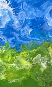 Превью обои краска, жидкость, разводы, пятна, fluid art