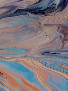 Превью обои краска, жидкость, разводы, разноцветный, fluid art, арт
