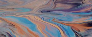 Превью обои краска, жидкость, разводы, разноцветный, fluid art, арт