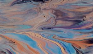 Превью обои краска, жидкость, разводы, разноцветный, fluid art, арт
