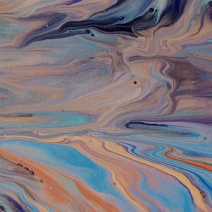 Превью обои краска, жидкость, разводы, разноцветный, fluid art, арт
