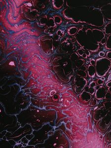 Превью обои краска, жидкость, разводы, fluid art, абстракция, разноцветный