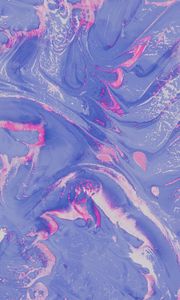 Превью обои краска, жидкость, разводы, пятна, fluid art, фиолетовый