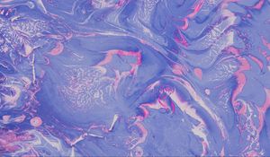 Превью обои краска, жидкость, разводы, пятна, fluid art, фиолетовый