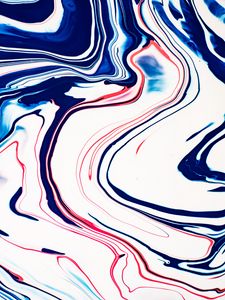 Превью обои краска, жидкость, разводы, fluid art, абстракция, белый