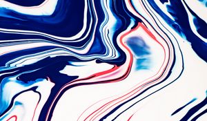 Превью обои краска, жидкость, разводы, fluid art, абстракция, белый