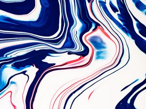 Превью обои краска, жидкость, разводы, fluid art, абстракция, белый