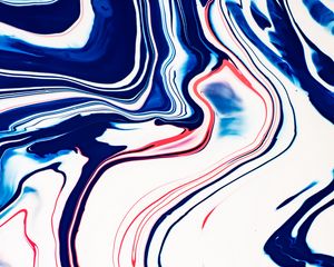 Превью обои краска, жидкость, разводы, fluid art, абстракция, белый