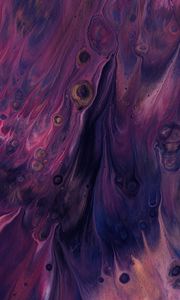 Превью обои краска, жидкость, разводы, fluid art, абстракция, фиолетовый