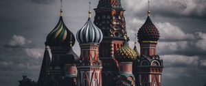 Превью обои кремль, здания, архитектура, москва, россия