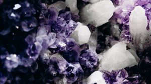 Превью обои кристаллы, минерал, макро, структура
