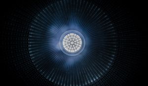 Превью обои круг, форма, свет, линии