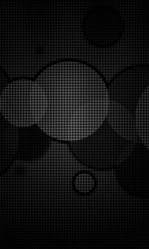 480x800 Обои круги, фон, сетка, чб, темный