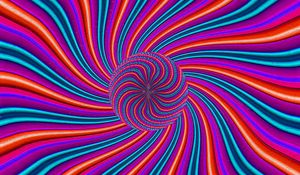 Превью обои круги, линии, цвета, оптическая иллюзия