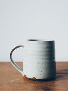 Превью обои кружка, металл, посуда