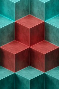 Превью обои куб, кубы, формы, рельеф