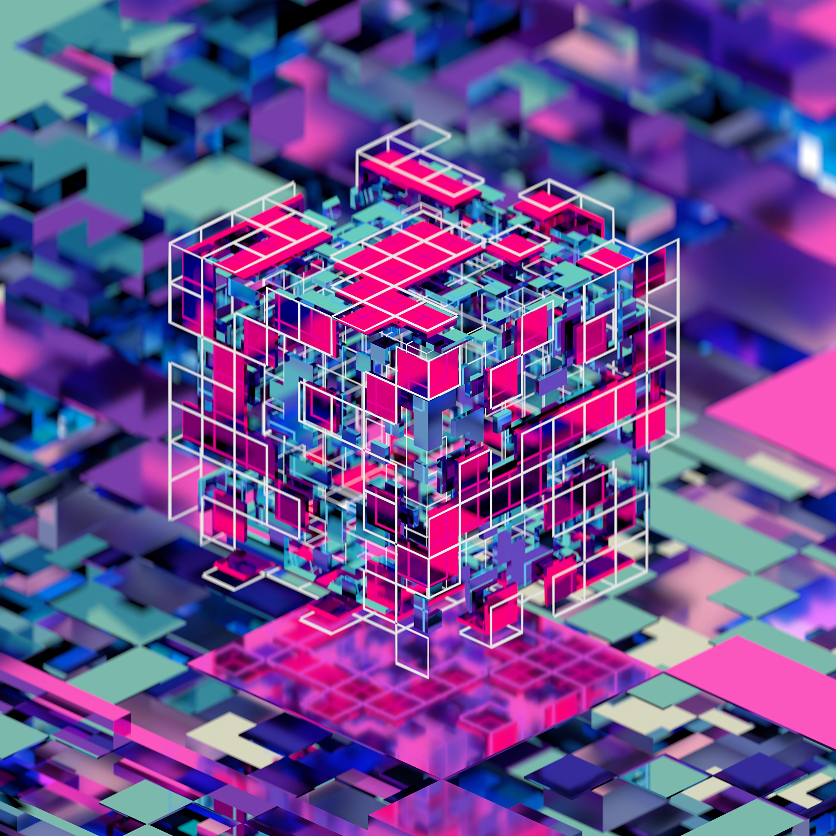 Cube download. 3d куб. Кубическая абстракция. Кубик d3. Обои кубики 3d.