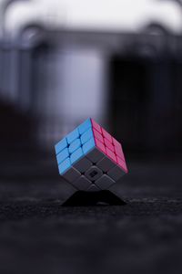 Превью обои кубик рубика, куб, разноцветный