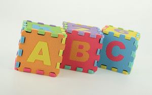 Превью обои кубики, буквы, разноцветный, познание, развитие