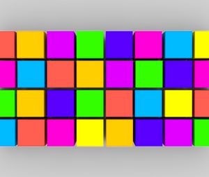 Превью обои кубики, разноцветный, форма, поверхность