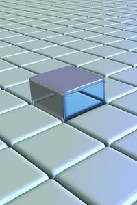 Превью обои кубы, куб, блоки, пространство