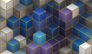 Превью обои кубы, кубический, площадь, форма
