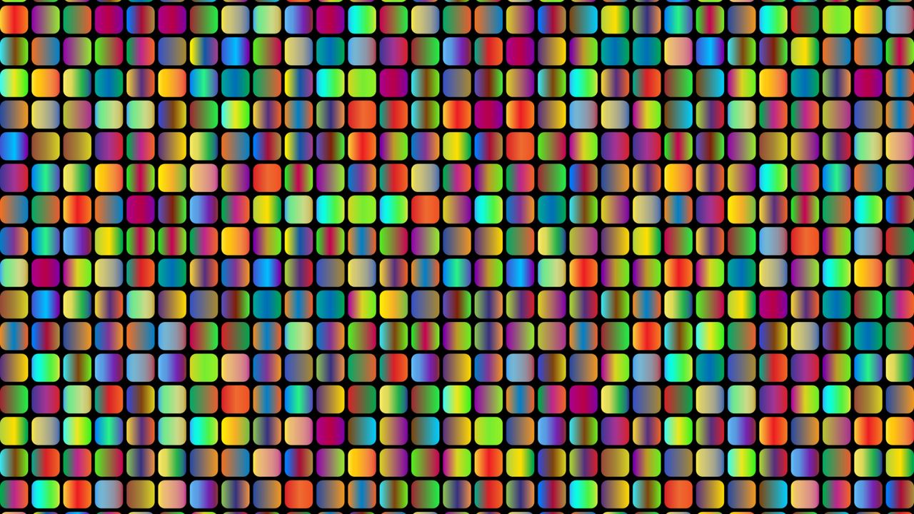 Обои кубы, разноцветный, яркий, узоры, текстура