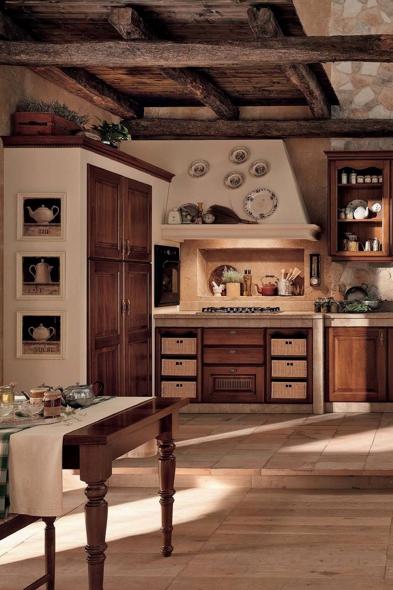 Кухня в стиле старины