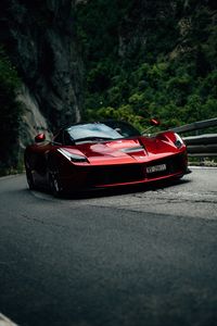 Превью обои laferrari, ferrari f70, спорткар, движение