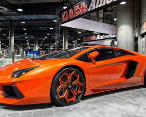 Превью обои lamborghini, aventador, lp700-4, суперкар, asanti