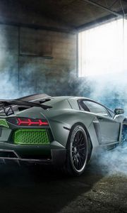 Превью обои lamborghini, aventador, lp700-4, 2014