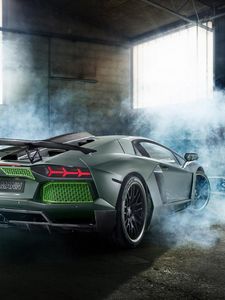 Превью обои lamborghini, aventador, lp700-4, 2014