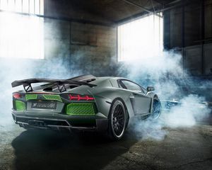 Превью обои lamborghini, aventador, lp700-4, 2014