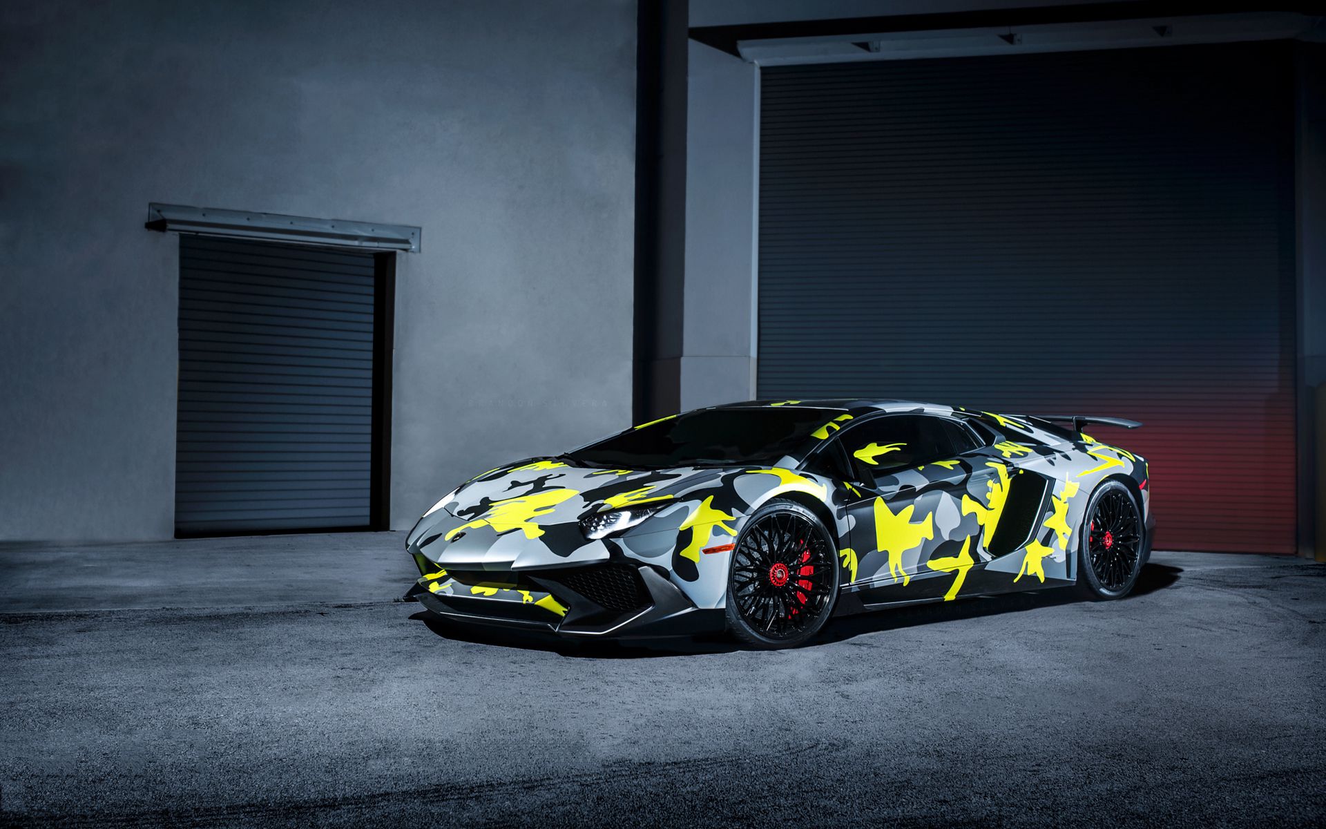 Обои lamborghini aventador