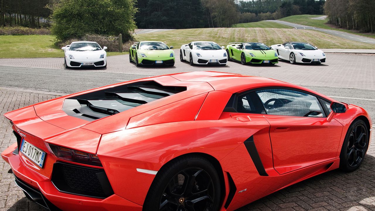 Обои lamborghini, aventador, суперкар, gallardo