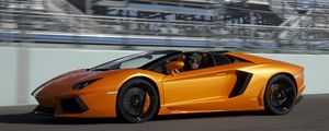 Превью обои lamborghini, aventador, суперкар, родстер, lp700-4