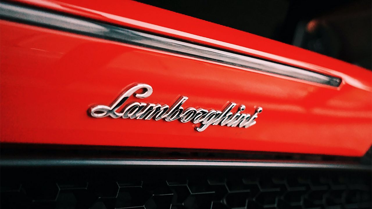 Обои lamborghini, автомобиль, красный