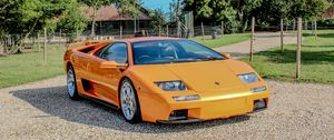 Превью обои lamborghini diablo, вид сбоку, спорткар