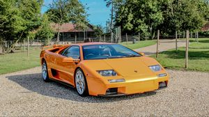 Превью обои lamborghini diablo, вид сбоку, спорткар