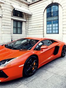 Превью обои lamborghini, lamborghini aventador, авто, стиль