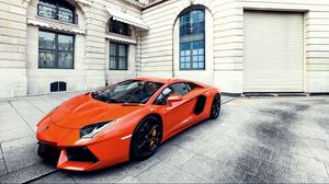 Превью обои lamborghini, lamborghini aventador, авто, стиль